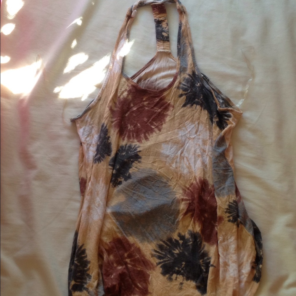 Racer back tank top